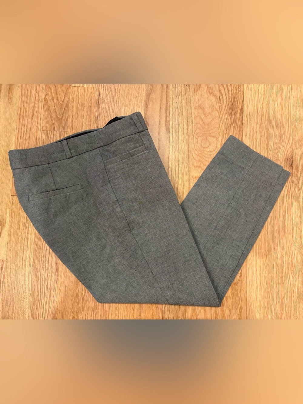 Banana Republic Gray Herringbone Sloan Pants Size 2P